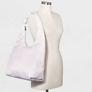 a new day Zip Closure Knotted Crossbody Bag Lilac